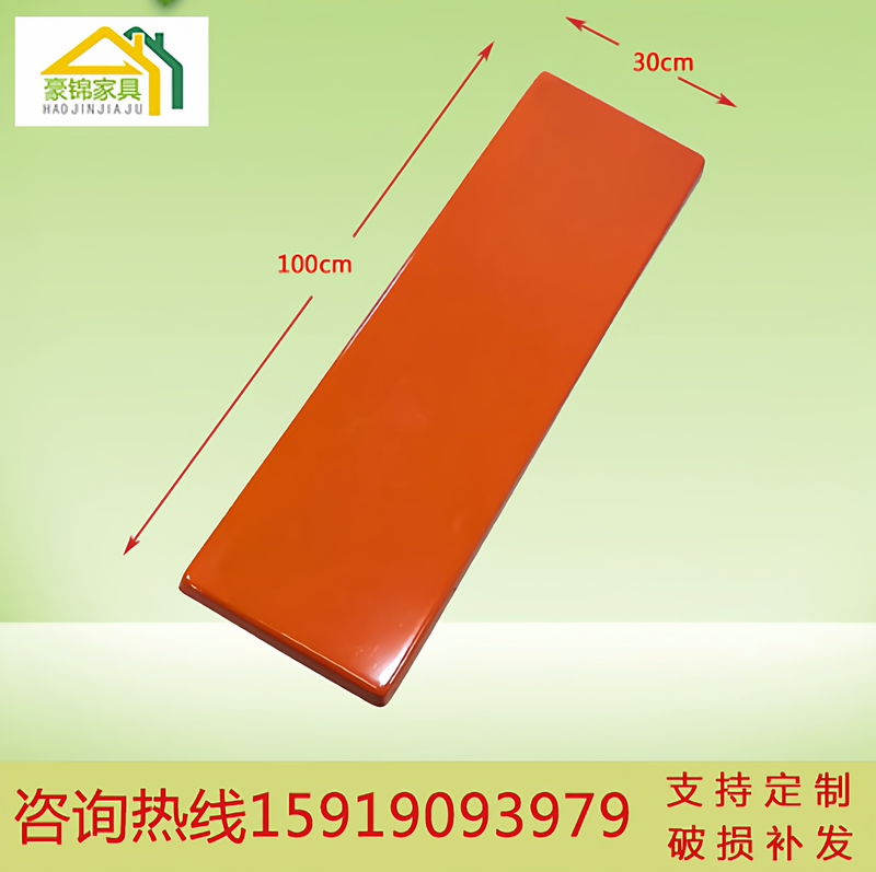 Canteen One-Piece Fiberglass Dining Table and Chair Accessories, Long Rectangular Stool Surface, Canteen Table and Chair Round Stool, Square Stool, Long Bench Board