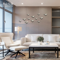 Resin plating abstract bird wall decoration wall hanging wall decoration living room hotel background wall bird decoration