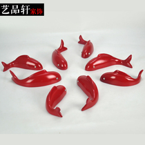 Wall decoration fish wall hanging three-dimensional fish wall decoration restaurant restaurant hot pot shop background wall pendant fish wall decoration without punching holes