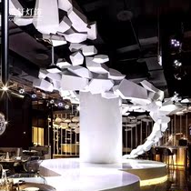 Kaixuan project custom air irregular geometry hanging