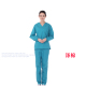 Tinh khiết quần áo rửa bông tay Surgical Nurse quần áo làm việc phụ nữ quần áo của phân chia phù hợp với răng mã lớn bàn chải tay áo cách ly của bác sĩ