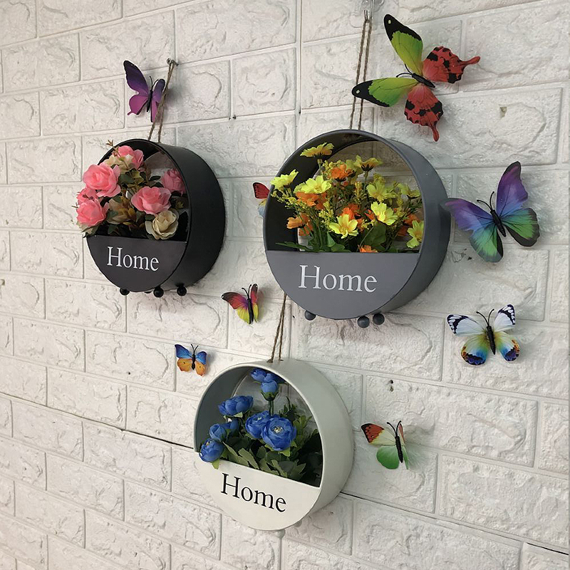 Creative wall decoration plant three-dimensional pendant living room bedroom clothing store wall wall decoration room wall decoration