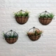 Treo tường hoa treo tường giỏ hoa treo tường mô phỏng cây hoa treo giỏ hoa giỏ vườn sáng tạo treo tường hoa giả - Hoa nhân tạo / Cây / Trái cây