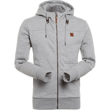 99元包邮 探路者 男士加绒连帽卫衣