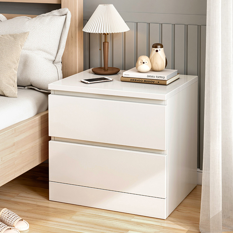 Bedside Cabinet Modern Brief About Two-Bucket Chest Of Drawers Cabinet Storage Lockers Storage Cabinet Bucket Chest of Home Bedroom Bedroom Bed Head Cabinet