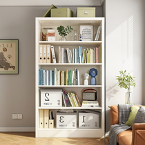 Bookcase floor leaning against wall Living room Living Room Shelf Students Bedroom Lockers Thickened Library Bookcase File Containing Cabinet