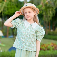 Зеленая рубашка 【верх】