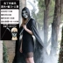 halloween 2022 google Người Lớn Halloween Áo Choàng Trang Phục Hóa Trang Trẻ Em Trang Phục Đen Phù Thủy Áo Dây Chết Áo Choàng Ma Cà Rồng gg doodle halloween Trang phục haloween