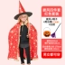Halloween trẻ em trang phục bé trai áo choàng áo choàng phù thủy quần áo mẫu giáo khu vực biểu diễn chất liệu đạo cụ trang phục 