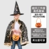 Halloween trẻ em trang phục bé trai áo choàng áo choàng phù thủy quần áo mẫu giáo khu vực biểu diễn chất liệu đạo cụ trang phục 