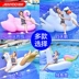 Jianyou ban đầu lớn flamingo unicorn Tianma nước inflatable núi giường nổi hàng nổi bơi vòng trẻ em người lớn phao bơi đeo bụng Cao su nổi
