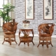 Wicker ghế ba mảnh bàn ban công và ghế năm mảnh phòng khách đồ nội thất giải trí bàn ghế ngoài trời vườn cà phê bàn ​​ghế kết hợp bàn ghế ăn ngoài trời