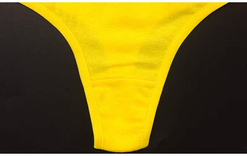 Sexy cotton thoải mái thong thể thao cám dỗ nửa gói hip T quần lót đồ lót nữ quần lót nữ thun lạnh