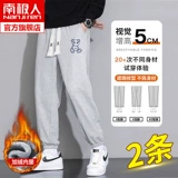 Мужские утепленные удерживающие тепло спортивные универсальные штаны для отдыха, оверсайз