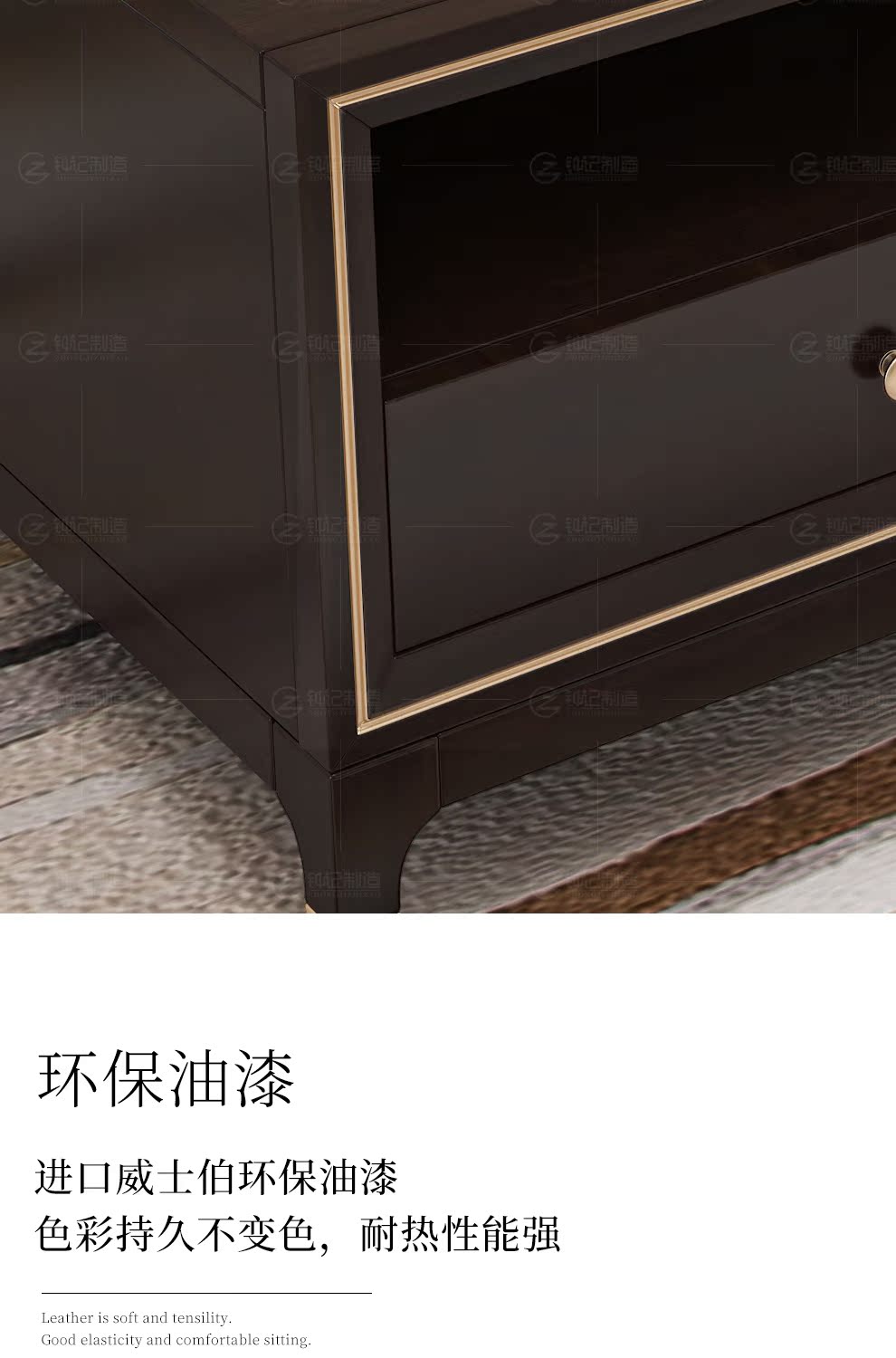 Phòng khách ánh sáng sang trọng bàn cà phê Mỹ đơn giản gỗ rắn đôi bàn cà phê căn hộ nhỏ căn hộ hình chữ nhật hiện đại bàn cà phê - Bàn trà bàn sofa hiện đại