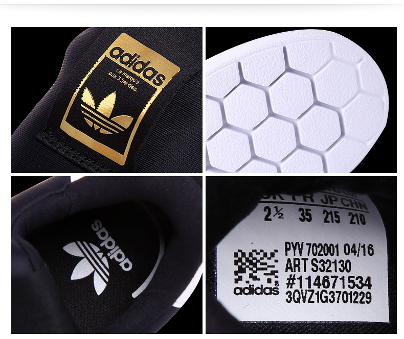 Giày thể thao trẻ em Adidas clover 2019 xuân nam và nữ trẻ em vàng tiêu chuẩn vỏ sò thoáng khí S32130 - Giày dép trẻ em / Giầy trẻ giày adidas trẻ em xuất khẩu