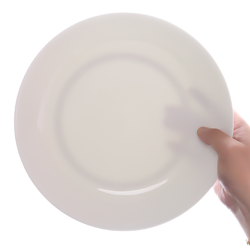 Dish Dish Dish household microwave ceramic cooking meal combination of circular ipads China deep Dish soup plate FanPan