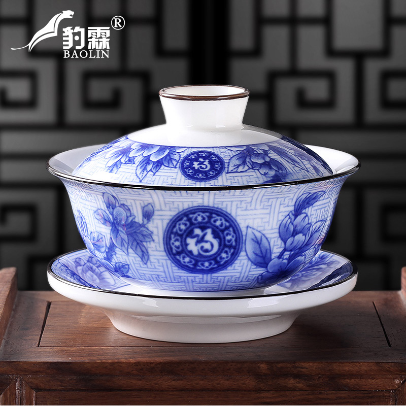 Suet jade porcelain tureen large heavy 300 ml to use large Japanese changed to three cups to a single old white porcelain