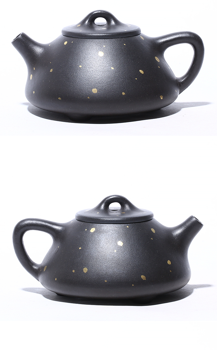 Leopard lam, yixing famous quality goods are it to pure manual kung fu tea set teapot best xi shi pot of the teapot