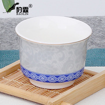 Kung Fu small tea cup ceramic tea bowl home single personal special tea cup Purple Sand Master Cup Tea Japanese style