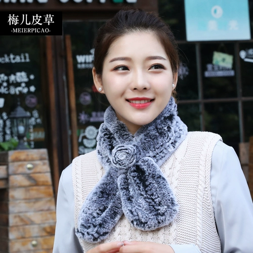 Демисезонный двусторонний плетеный модный шарф