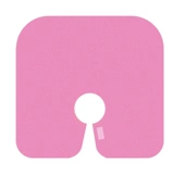 Одноразовая накидка, парикмахерский фартук, водонепроницаемый розовый шарф для стрижки волос из нетканого материала