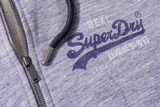 Superdry Демисезонная классическая приталенная толстовка с капюшоном, (в наличии на складе)