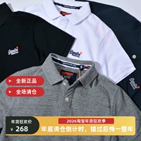 Superdry Летняя футболка с коротким рукавом, США, облегающий крой, (в наличии на складе)