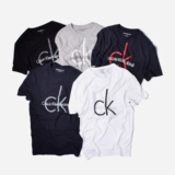 Calvin Klein Jeans American подлинный CK New Bo Siu Xia Xiu Мужская хлопчатобумажная тройка