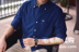 Hollister Chính hãng AF Mỹ HCO Seagull Mùa xuân và Mùa thu Nam Mới Áo sơ mi Oxford màu rắn Áo sơ mi dài tay - Áo áo sơ mi hàn quốc Áo