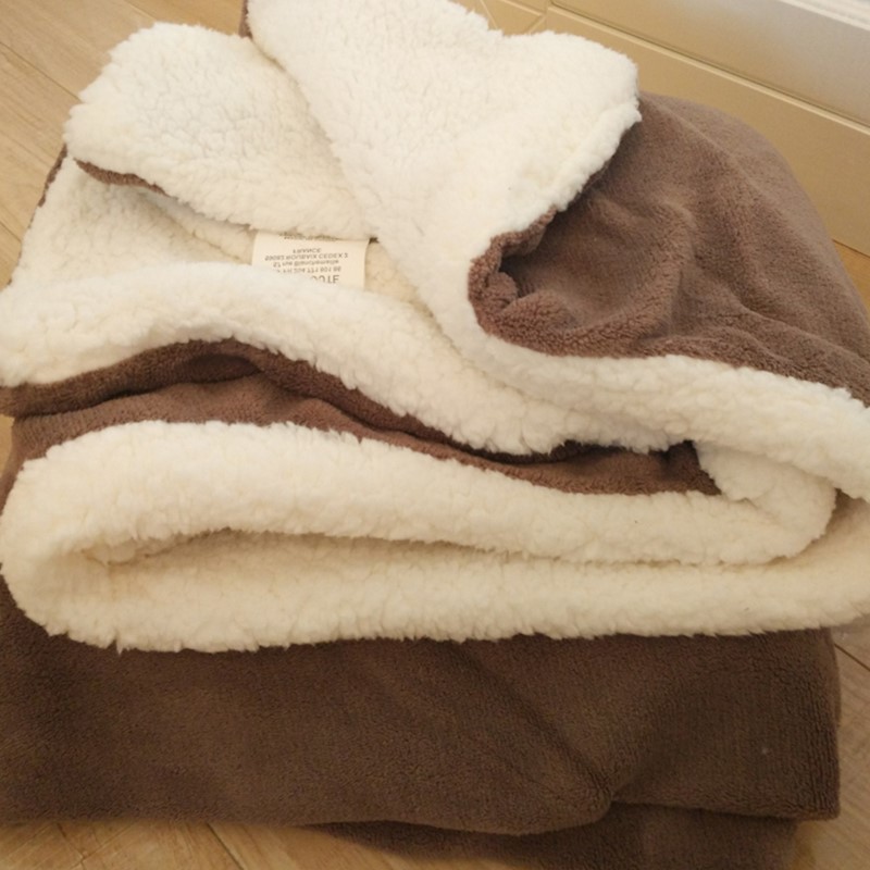 Girlfriend Blanket Quilt Teen Thickened Afternoon Nap Winter Tour Single Cartoon Men's Trumpet Portable Man