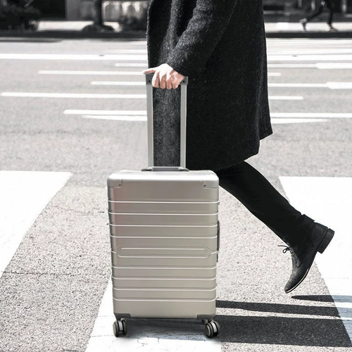 EAZZ Металлический брендовый чемодан, 20 дюймов, популярно в интернете, 24 дюймов, 28 дюймов