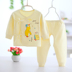 Trẻ sơ sinh vào mùa xuân và mùa thu tu sĩ quần áo quần áo cotton bé 6 bé đồ lót bộ 0 tuổi 3 tháng 1 mỏng mùa hè váy. 