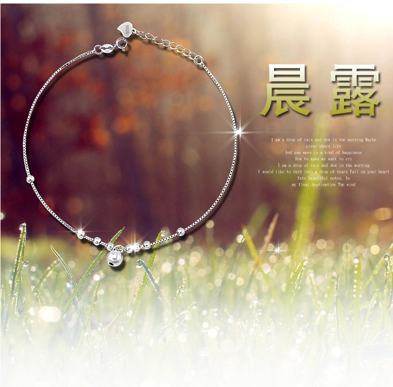 Bracelet de cheville Femme MESSIAH    en Argenterie - Ref 3103672 Image 9
