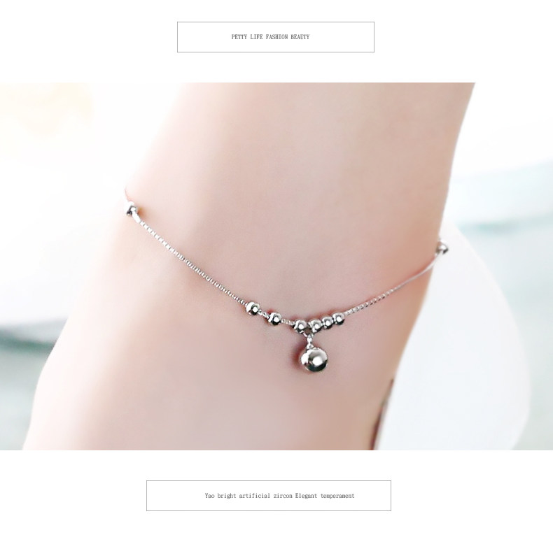 Bracelet de cheville Femme MESSIAH    en Argenterie - Ref 3103672 Image 19