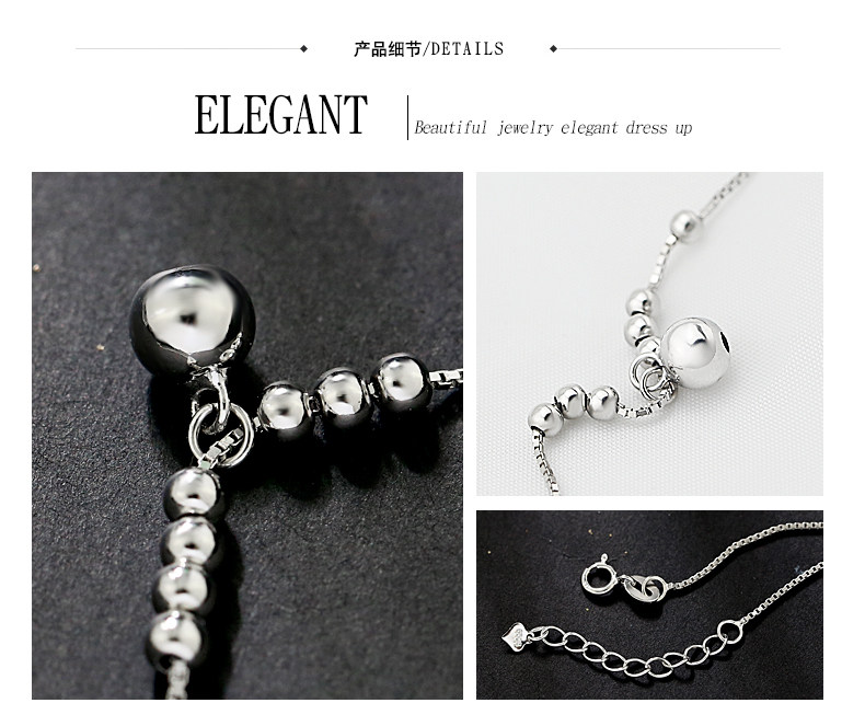 Bracelet de cheville Femme MESSIAH    en Argenterie - Ref 3103672 Image 15