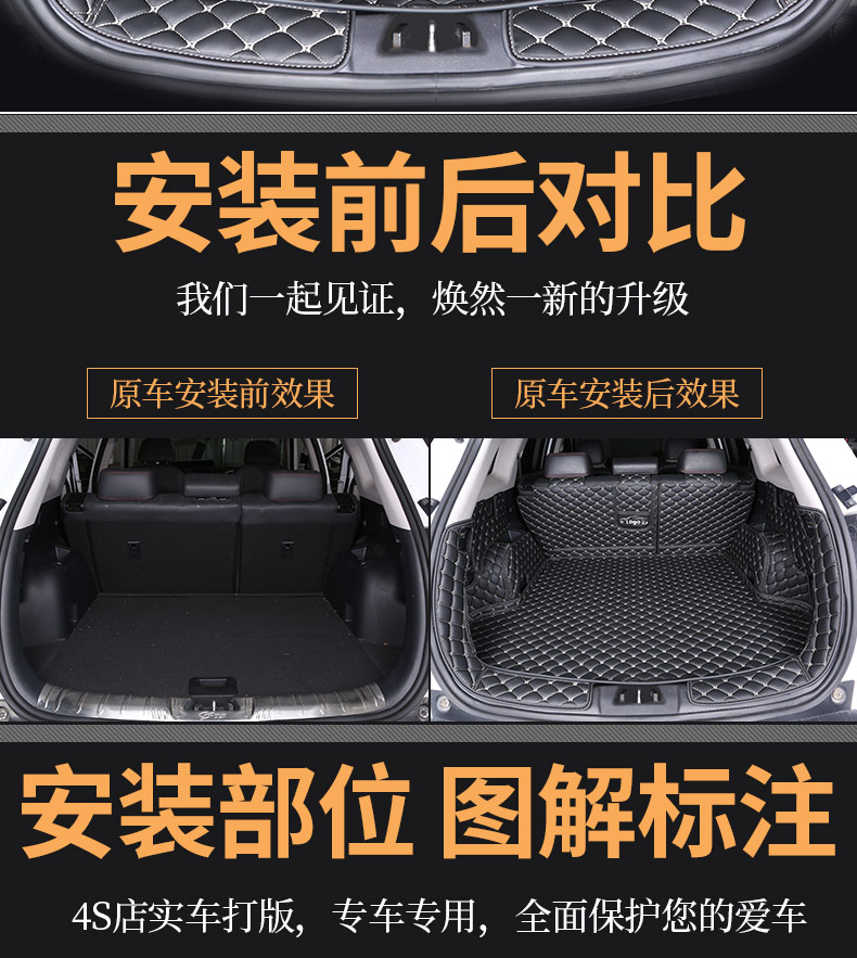 Changan cs75 Trunk Mat cs75plus Back Box All-inclusive Trunk Mat Fully Surrounded Car 2020 Large