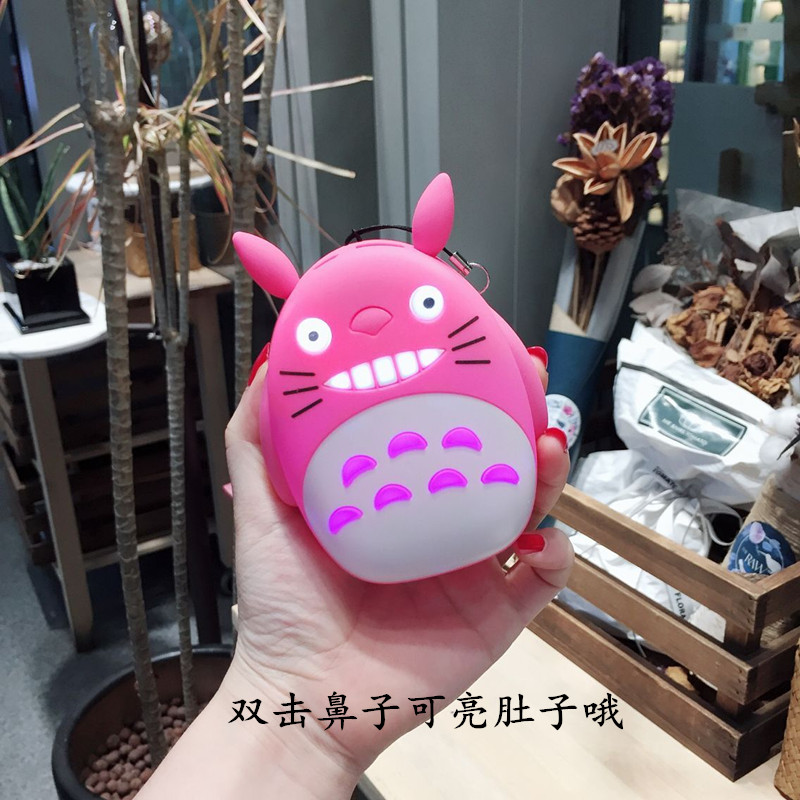 Phim hoạt hình sáng tạo Chinchilla nữ dễ thương di động 12000 mAh sạc điện thoại Bao Meng điện thoại di động phổ thông mini cá tính