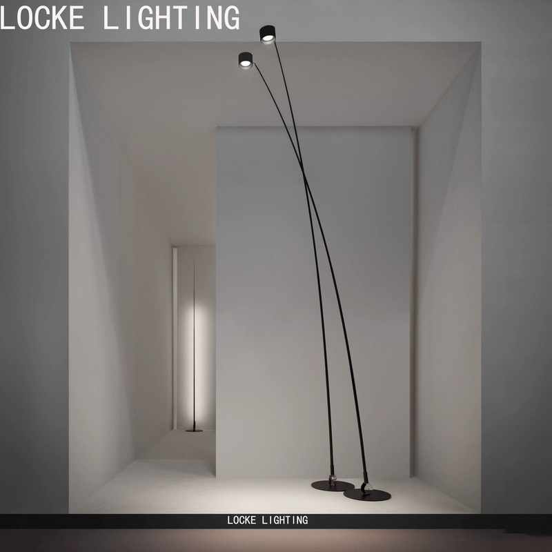 Italian Sampei Fishing Floor Lamp, Villa Living Room Atmospheric Decoration, Minimalist Lamp, Courtyard Waterproof Lighting Fixture