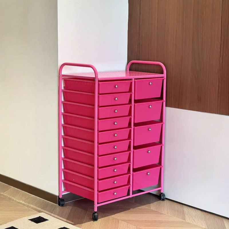 Dopamine Multi-Drawer Storage Rack Mobile Storage Organizer with Wheels Large Capacity Storage Rack Cabinet Dopamine Multi-Drawer Storage Rack Mobile Storage Organizer with Wheels Large Capacity Storage Rack Cabinet