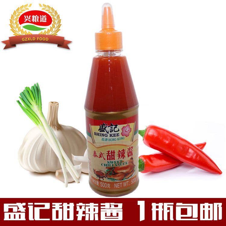Sheng Kee Thai Sweet Chili Sauce Chicken Sauce Chicken Roll Scallion Pancake 7-11 Special Squeeze Bottle 1 Bottle