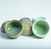 Longquan Celadon Kung Fu Teacup Chén gốm Cup Kung Fu Bộ tách trà đơn Cốc rượu thủy tinh 盏 bộ ấm trà đẹp giá rẻ Trà sứ
