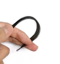 Three generations of non-folded feather hair extensions real hair no broken hair no short hair hair extensions quick and reusable