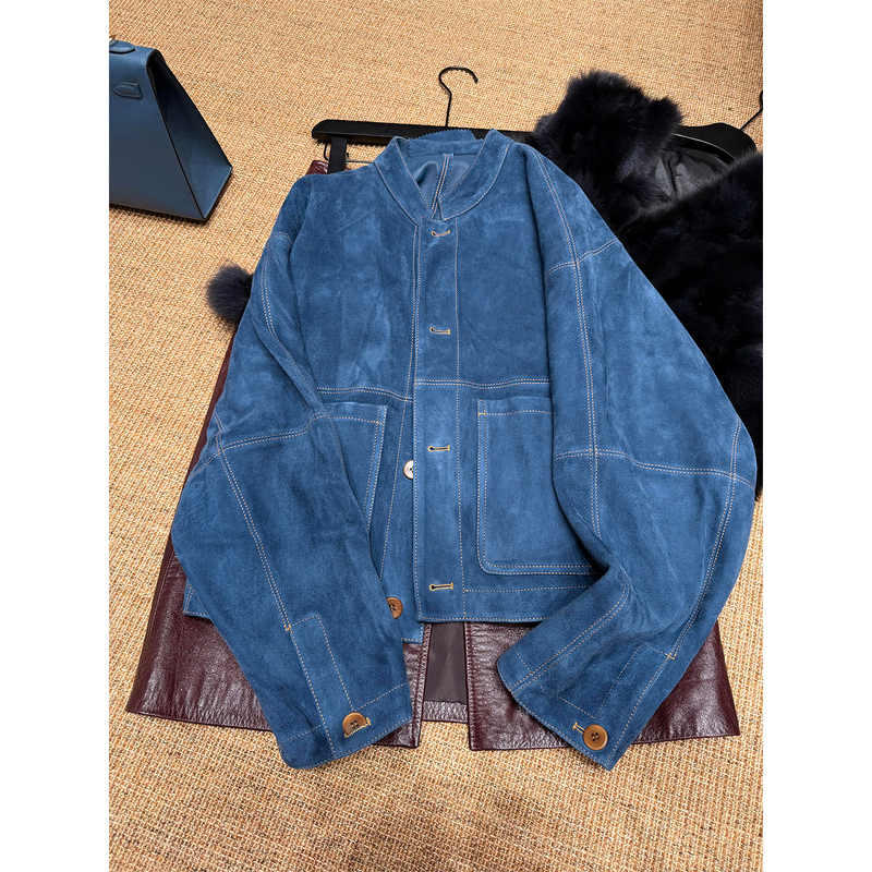American Retro Style Jacket for Women, New Spring and Autumn Loose Fit, Lazy Style, Cool and Trendy Short Workwear Top American Retro Style Jacket for Women, New Spring and Autumn Loose Fit, Lazy Style, Cool and Trendy Short Workwear Top