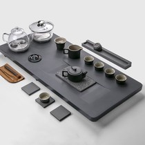 New Wujin Stone tea tray kung fu tea set full automatic induction cooker Integrated Household simple tray kettle