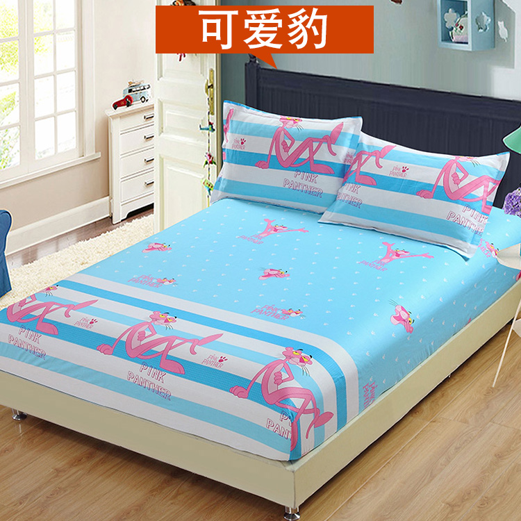 Giường cotton cho trẻ em Cậu bé hoạt hình dễ thương 100% cotton trải giường đơn nữ 1.8 1,5 m Giường 1,2m Ga phủ giường