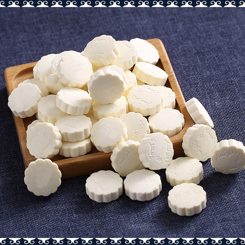 High Calcium Milk Tablets Dry Eat Original Children's Milk Tablets Inner Mongolia Special Snack Snacks Healthy Nutritious Milk Shells Yogurt Tablets