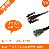 EXP GDC notebook external PCI-E graphics card adapter-Custom data cable
