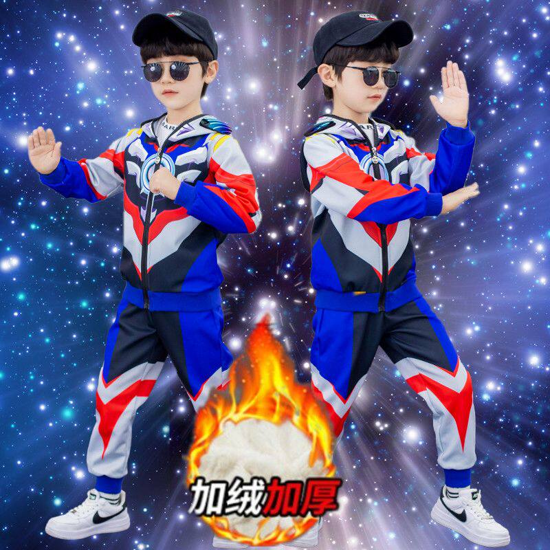 Boy Ottmann clothes children autumn clothes suit 2 baby 3 boys 4 handsome gas 5 fall 6 Two sets 10-15 years old