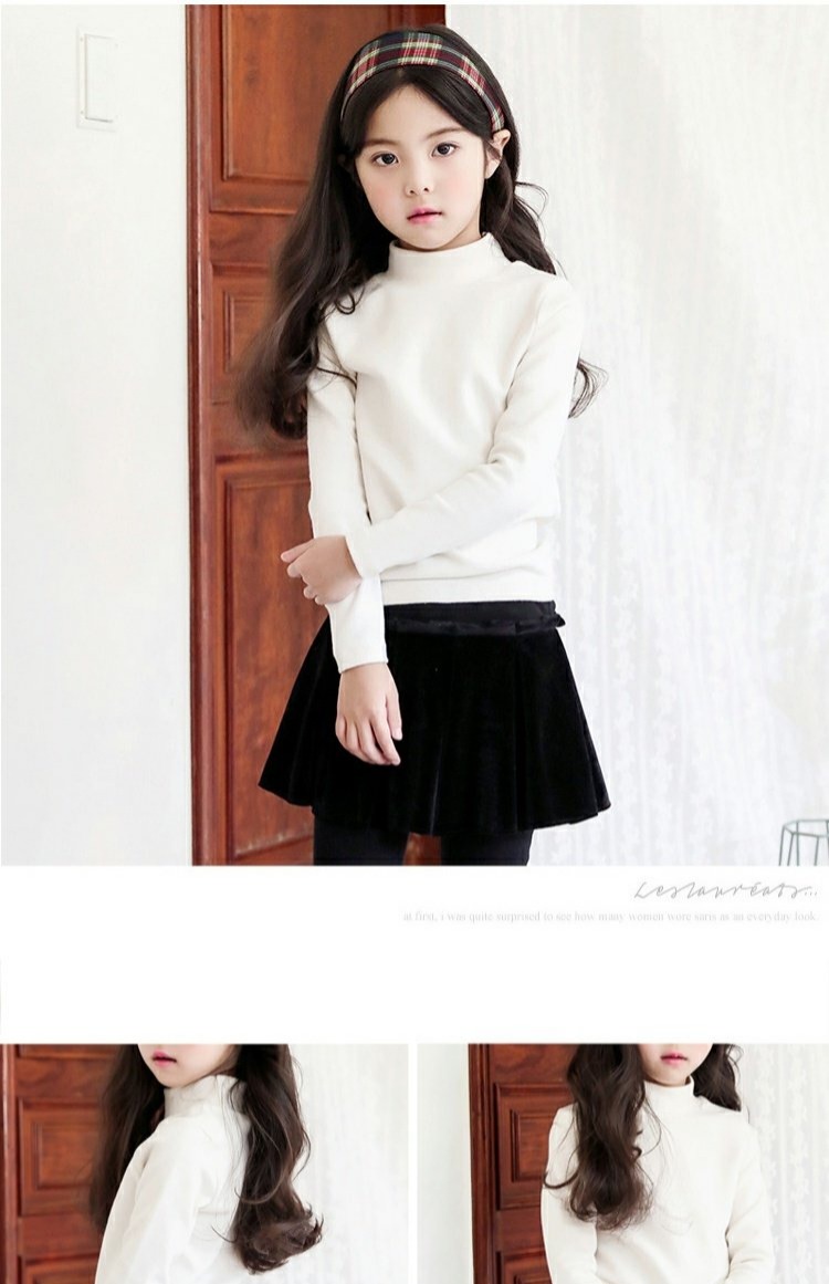 Những cô nàng nửa cổ cao cộng với áo nhung đáy mùa đông cho trẻ em áo khoác cotton mùa thu và mùa đông cho bé mặc bầu không khí ấm áp quần áo trẻ em giá rẻ